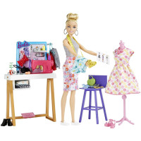 Игровой набор Кукла Барби Дизайнер одежды Barbie Fashion Designer Doll