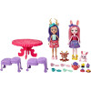 Игровой набор Веселое чаепитие с кроликом Бри и оленем Данесса Enchantimals Tea Party Danessa Deer & Bree Bunny