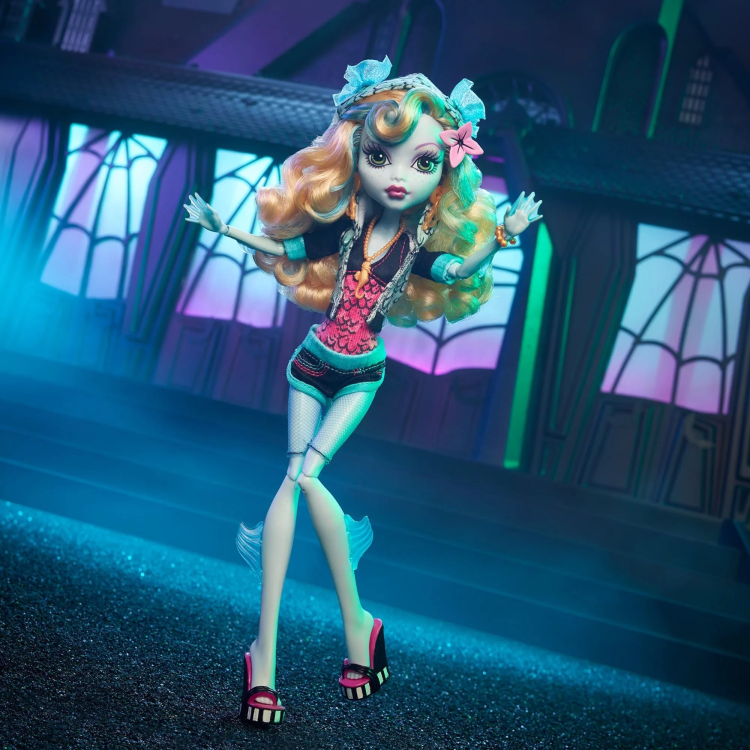 Кукла Монстер Хай Лагуна Блю базовая репродукция Monster High Lagoona Blue Booriginal Creeproduction G1 Mattel (HGC32)