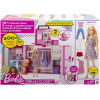 Игровой набор Барби Двухэтажный шкаф Мечты с куклой  и одеждой Barbie Fashionistas Dream Closet (HGX57)