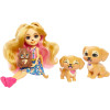 Игровой набор с куклой Семья золотистого ретривера Джерики Enchantimals City Tails Family Toy Set Gerika Golden Retriever Doll