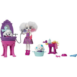 Игровой набор Салон красоты Перис Пуделя Enchantimals City Tails Poodle Do Beauty Salon