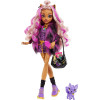 Кукла Монстер Хай Клодин Вульф с питомцем Monster High School is Back Clawdeen Wolf With Pet ​2022 Mattel