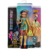 Кукла Монстер Хай Клео де Нил с питомцем Monster High School is Back Cleo De Nile With Pet ​2022 Mattel