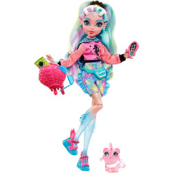 Кукла Монстер Хай Лагуна Блю с питомцем Monster High School is Back Lagoona Blue With Pet ​2022 Mattel