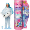 Кукла Барби Сюрприз в костюме Хаски Зимний блеск Barbie Cutie Reveal Husky Plush Costume Snowflake Sparkle Doll