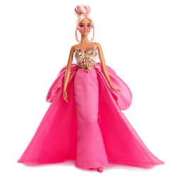 Кукла Барби коллекционная Розовая коллекция Barbie Signature Silkstone Pink Collection #5