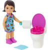 Кукла Барби Скиппер Малышка Ванная комната Barbie Skipper Babysitters Inc Brunette Doll Potty & Bathroom