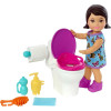 Кукла Барби Скиппер Малышка Ванная комната Barbie Skipper Babysitters Inc Brunette Doll Potty & Bathroom