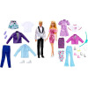 Набор кукол Барби и Кен с комплектами одежды Barbie & Ken Fashion Set with Clothes