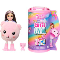 Кукла Барби Челси Сюрприз в костюме Мишки Тедди Barbie Cutie Reveal Chelsea Teddy Bear Plush Costume