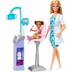 Кукла Барби Дантист Блондинка Barbie Careers Dentist Blonde