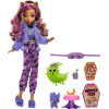 Кукла Монстер Хай Клодин Вульф Пижамная вечеринка Monster High Clawdeen Wolf Creepover Party Mattel