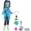 Кукла Монстер Хай Фрэнки Штейн Пижамная вечеринка Monster High Frankie Stein Creepover Party Mattel