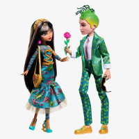 Набор кукол Монстер Хай Клео и Дьюс День Святого Валентина Monster High Cleo De Nile and Deuce Gorgon Howliday Love Edition Valentine’s Day