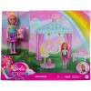 Игровой набор с куклой Барби Челси Дримтопия с качелей-беседкой Barbie Dreamtopia Chelsea Playset with Cloud-Themed Gazebo Swing