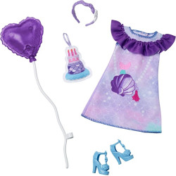 Одежда для кукол Моя Первая Барби День рождения Barbie Fashion Pack for My First Barbie Dolls, Birthday Party