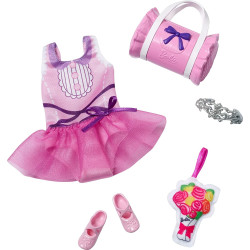 Одежда для кукол Моя Первая Барби Балет Barbie Fashion Pack for My First Barbie Dolls, Ballet