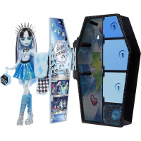Кукла Монстер Хай Фрэнки Штейн Шкафчик с секретами Monster High Skulltimate Secrets Fearidescent Series Frankie Stein Mattel