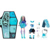 Кукла Монстер Хай Лагуна Блю Шкафчик с секретами Monster High Skulltimate Secrets Fearidescent Series Lagoona Blue Mattel