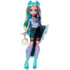 Кукла Монстер Хай Лагуна Блю Шкафчик с секретами Monster High Skulltimate Secrets Fearidescent Series Lagoona Blue Mattel