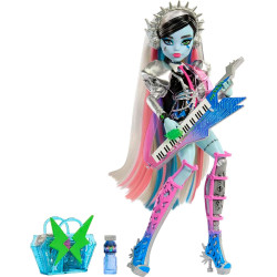 Кукла Монстер Хай Фрэнки Штейн Рок-звезда Monster High Frankie Stein Amped Up Rockstar Mattel