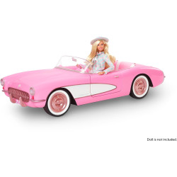 Коллекционный большой розовый Корвет Кабриолет Барби Barbie The Movie Pink Corvette Convertible