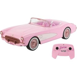 Корвет Кабриолет Барби на дистанционном управлении Hot Wheels RC Barbie The Movie Corvette Remote-Control Convertible