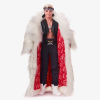 Кукла Кен Барби в шубе из искусственного меха Barbie The Movie Ken Big Faux Fur Coat