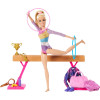 Игровой набор Кукла Барби Блондинка Тренировки по гимнастке Barbie You Сan Be Gymnastics Playset, Blonde
