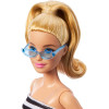 Кукла Барби Модница Блондинка в полосатом топе Barbie Fashionistas 65th Anniversary Striped Top, Pink Skirt 213