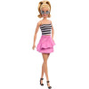 Кукла Барби Модница Блондинка в полосатом топе Barbie Fashionistas 65th Anniversary Striped Top, Pink Skirt 213