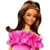 Кукла Барби Модница в розовом миниплатье с каштановыми волосами Barbie Fashionistas 65th Anniversary Pink Dress 217