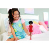 Кукла Барби Модница Темнокожая в красном вязоном платье Barbie Fashionistas 65th Anniversary Natural Black Hair, Red Dress 221