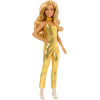 Кукла Барби Модница Миниатюрная в золотом комбинезоне Barbie Fashionistas 65th Anniversary Golden Jumpsuit 222