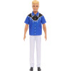 Кукла Кен Барби Модник Блондин Вестерн в ковбойском стиле Barbie Ken Fashionistas 65th Anniversary Western Shirt, Pants 226 (HRH25)