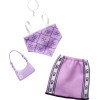 Одежда для кукол Барби Спортивный фиолетовый топ и юбка Barbie Fashion Pack Sporty Purple Top, Skirt