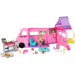 Кемпер мечты Барби для путешествий и пикника Barbie Dream Camper Vehicle (HRJ78)