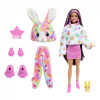 Кукла Барби Цветные пушистики в костюме Радужного Кролика Barbie Cutie Reveal Color Dream Tie-Dyed Bunny Costume (HRK38)