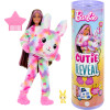 Кукла Барби Цветные пушистики в костюме Радужного Кролика Barbie Cutie Reveal Color Dream Tie-Dyed Bunny Costume (HRK38)