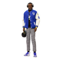 Кукла Барби Кен коллекционный баскетболист Леброн Джеймс Barbie Signature Collectible LeBron James Kenbassadors (HRM33)