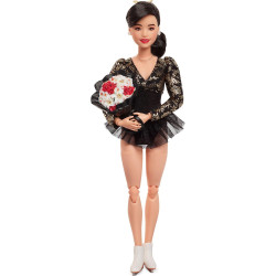 Кукла Барби Вдохновляющие женщины фигуристка Кристи Ямагучи Barbie Signature Inspiring Women Kristi Yamaguchi
