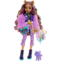 Кукла Монстер Хай Клодин Вульф с питомцем Monster High Clawdeen Wolf with Pet Dog Crescent Mattel