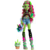 Кукла Монстер Хай Венера МакФлайтрап с питомцем Monster High Venus McFlytrap with Pet Cat Chewlian Mattel