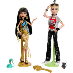Набор кукол Монстер Хай Клео де Нил и Дьюс Горгон базовые репродукция Monster High Cleo De Nile & Deuce Gorgon Boo-riginal Creeproduction G1 (HRP86)