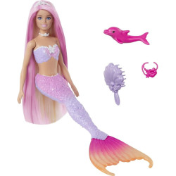 Кукла Барби Русалка Дримтопия Цветная магия Barbie Dreamtopia Mermaid Malibu Color Change (HRP97)