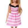 Кукла Барби в полосатом платье Barbie 65th Anniversary Pink & White Striped Dress