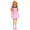 Кукла Барби в полосатом платье Barbie 65th Anniversary Pink & White Striped Dress