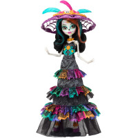 Кукла Монстер Хай Скелита Калаверас День мертвых Monster High Howliday Día De Muertos Skelita Calaveras 2024 Mattel (HXH99)