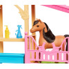 Игровой набор Барби Конюшня для пони Barbie Stable with Small Pony Mysteries: The Great Horse Chase (HXJ40)